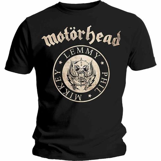T-Shirt Unisex Motorhead. Undercover Seal Newsprint. Taglia 2XL