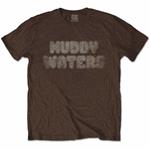 T-Shirt Unisex Muddy Waters. Electric Mud Vintage. Taglia S