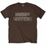 T-Shirt Unisex Muddy Waters. Electric Mud Vintage. Taglia M