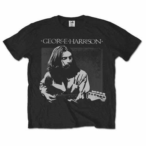 T-Shirt Unisex George Harrison. Live Portrait. Taglia L