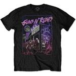 T-Shirt Unisex Tg. L. Guns N Roses: Sunset Boulevard