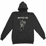 Felpa Con Cappuccio Unisex Biffy Clyro. Mon The Biff. Taglia 2XL