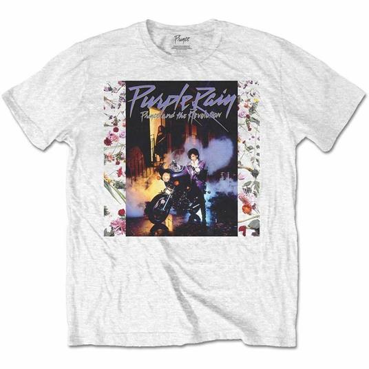T-Shirt Unisex Prince. Purple Rain Album. Taglia XL