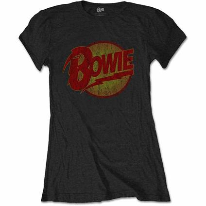 T-Shirt Donna Tg. L. David Bowie: Diamond Dogs Vintage
