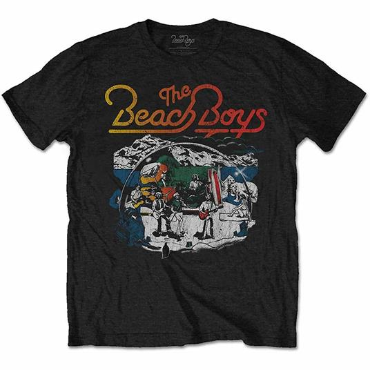 T-Shirt Unisex Tg. L. Beach Boys : Live Drawing
