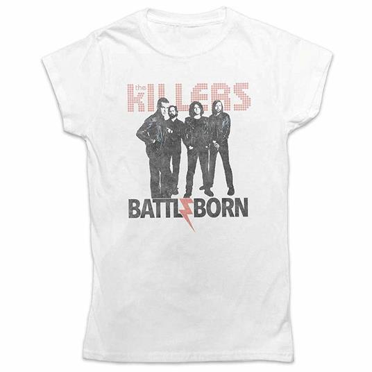 T-Shirt Donna Tg. M. Killers: Battle Born