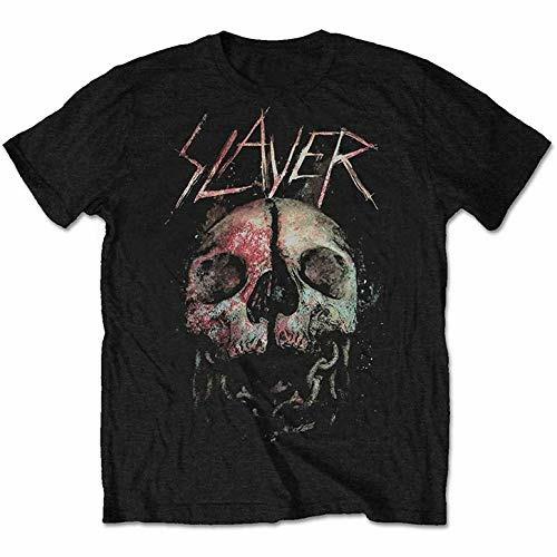 T-Shirt Donna Tg. XL. Slayer - Cleaved Skull