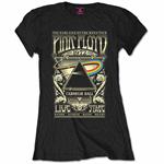 T-Shirt Donna Tg. L. Pink Floyd: Carnegie Hall Poster