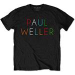 T-Shirt Unisex Tg. XL. Paul Weller: Multicolour Logo