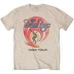 T-Shirt Unisex Tg. L. Beach Boys : 1983 Tour