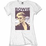 T-Shirt Donna Tg. S. David Bowie: Smoking