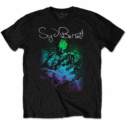 T-Shirt Unisex Tg. S. Syd Barrett: Psychedelic