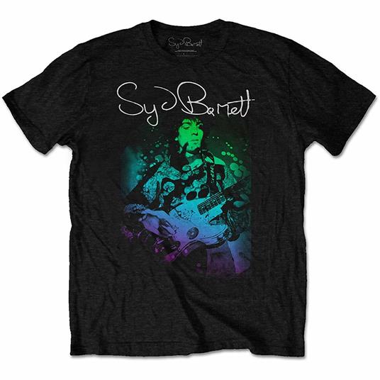 T-Shirt Unisex Tg. S. Syd Barrett: Psychedelic