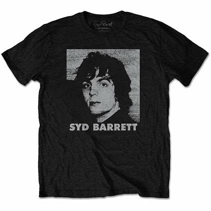 T-Shirt Unisex Tg. L. Syd Barrett: Headshot