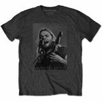 T-Shirt Unisex Tg. 2XL. David Gilmour - On Microphone Half-Tone