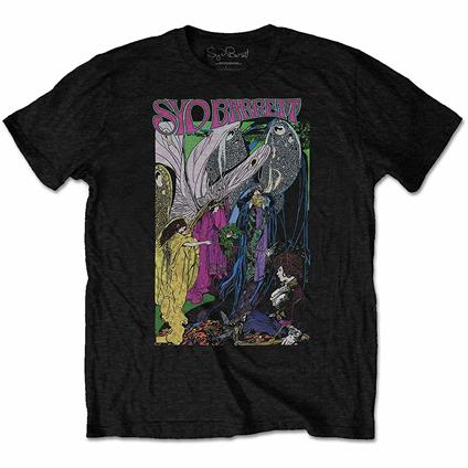 T-Shirt Unisex Tg. L. Syd Barrett: Fairies