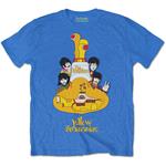 T-Shirt Unisex Tg. M. Beatles: Yellow Submarine Sub Sub