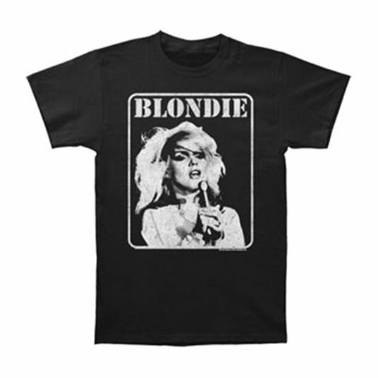 T-Shirt Unisex Tg. 2XL. Blondie: Presente Poster