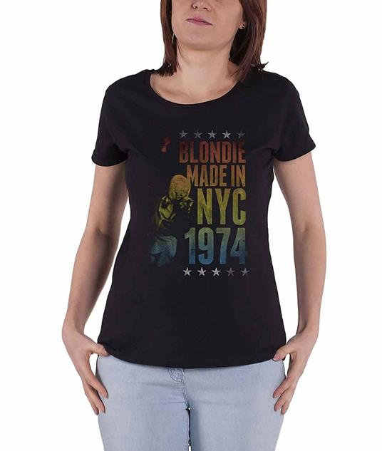 T-Shirt Donna Tg. XL Blondie: Made In Nyc