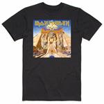 T-Shirt Unisex Tg. XL. Iron Maiden: Powerslave Album Cover Box