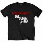 T-Shirt Unisex Tg. 2XL. Debbie Harry: Def, Dumb & Blonde