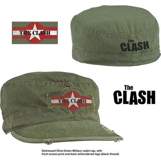 Cappellino Clash: Military Star Logo Distressed M/L