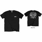 T-Shirt Unisex Tg. L Ac/Dc: Black Ice Black