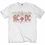 T-Shirt Unisex Tg. XL. Ac/Dc: Oz Rock White