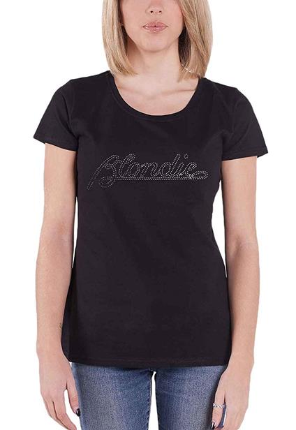 T-Shirt Donna Tg. M. Blondie: Logo