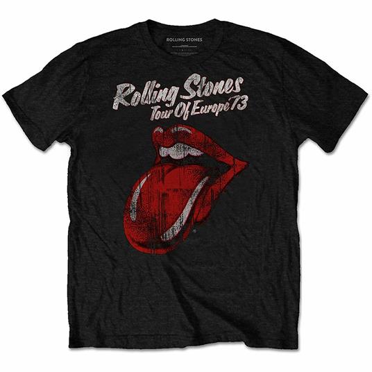 Rolling Stones (The): 73 Tour (T-Shirt Unisex Tg. S)