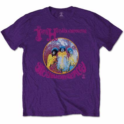 Jimi Hendrix: Are You Experienced Violet (T-Shirt Unisex Tg. 2XL)