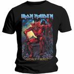 T-Shirt Unisex Tg. L Iron Maiden. Legacy Of The Beast 2 Devil