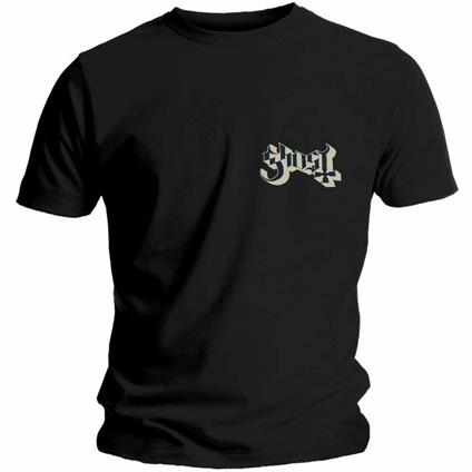 T-Shirt Unisex Tg. L Ghost: Pocket Logo