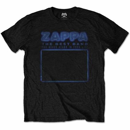T-Shirt Unisex Tg. S Frank Zappa: Never Heard