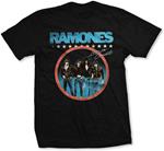 T-Shirt Unisex Tg. M Ramones. Circle Photo