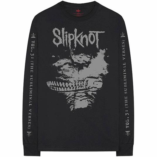 Maglia Manica Lunga Unisex Tg. XL Slipknot: Subliminal Verses