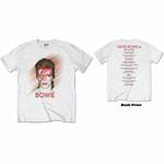 T-Shirt Unisex Tg. L David Bowie. Bowie Is