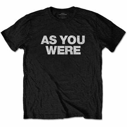 T-Shirt Unisex Tg. 3XL. Liam Gallagher: As You Were
