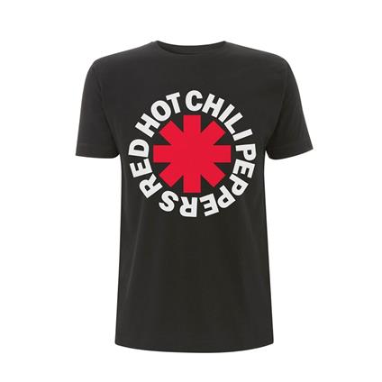 T-Shirt Unisex Tg. S Red Hot Chili Peppers: Classic Asterisk
