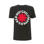 T-Shirt Unisex Tg. L. Red Hot Chili Peppers: Classic Asterisk