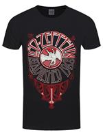 T-Shirt Unisex Tg. L Led Zeppelin. Deco Circle