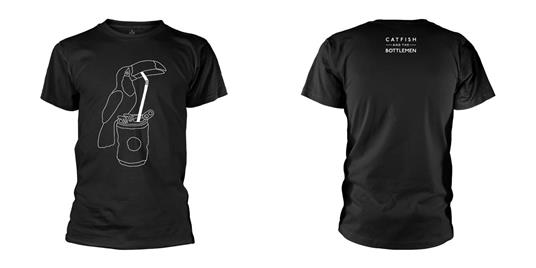 T-Shirt Unisex Tg. 2XL. Catfish & The Bottlemen: Toucan