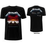 T-Shirt Unisex Tg. 2XL. Metallica: Master Of Puppets Tracks