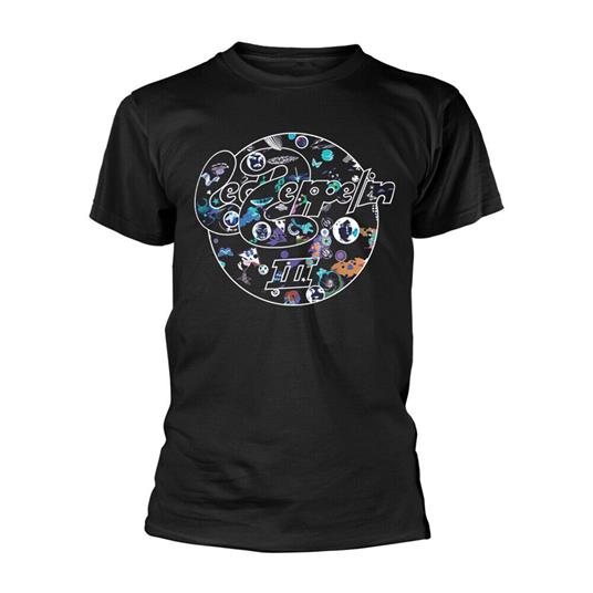Led Zeppelin: Iii Circle (T-Shirt Unisex Tg. S)