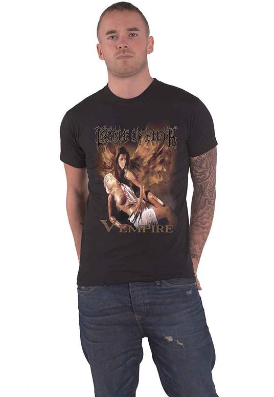 T-Shirt Unisex Tg.M Cradle Of Filth: Vempire