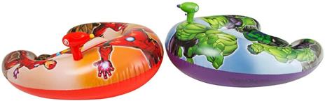 Disney 80991 - Avengers Battle Boat Coppia Tavolette Gonfiabili Con 2 Pistole Ad Acqua - 2