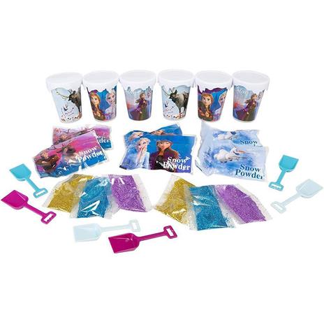 Disney Frozen Neve da Realizzare Con Glitter Party Pack Feste Bambini Gioco - 2