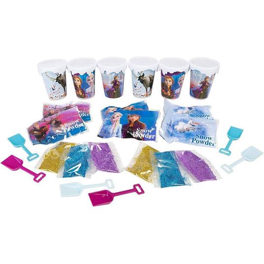 Disney Frozen Neve da Realizzare Con Glitter Party Pack Feste Bambini Gioco - 2