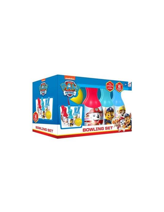 Paw Patrol - set da bowling colore blu