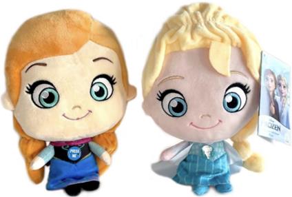 Disney: Sambro - Frozen - Elsa Con Testone Peluche 30Cm Con Suono (Assortimento)